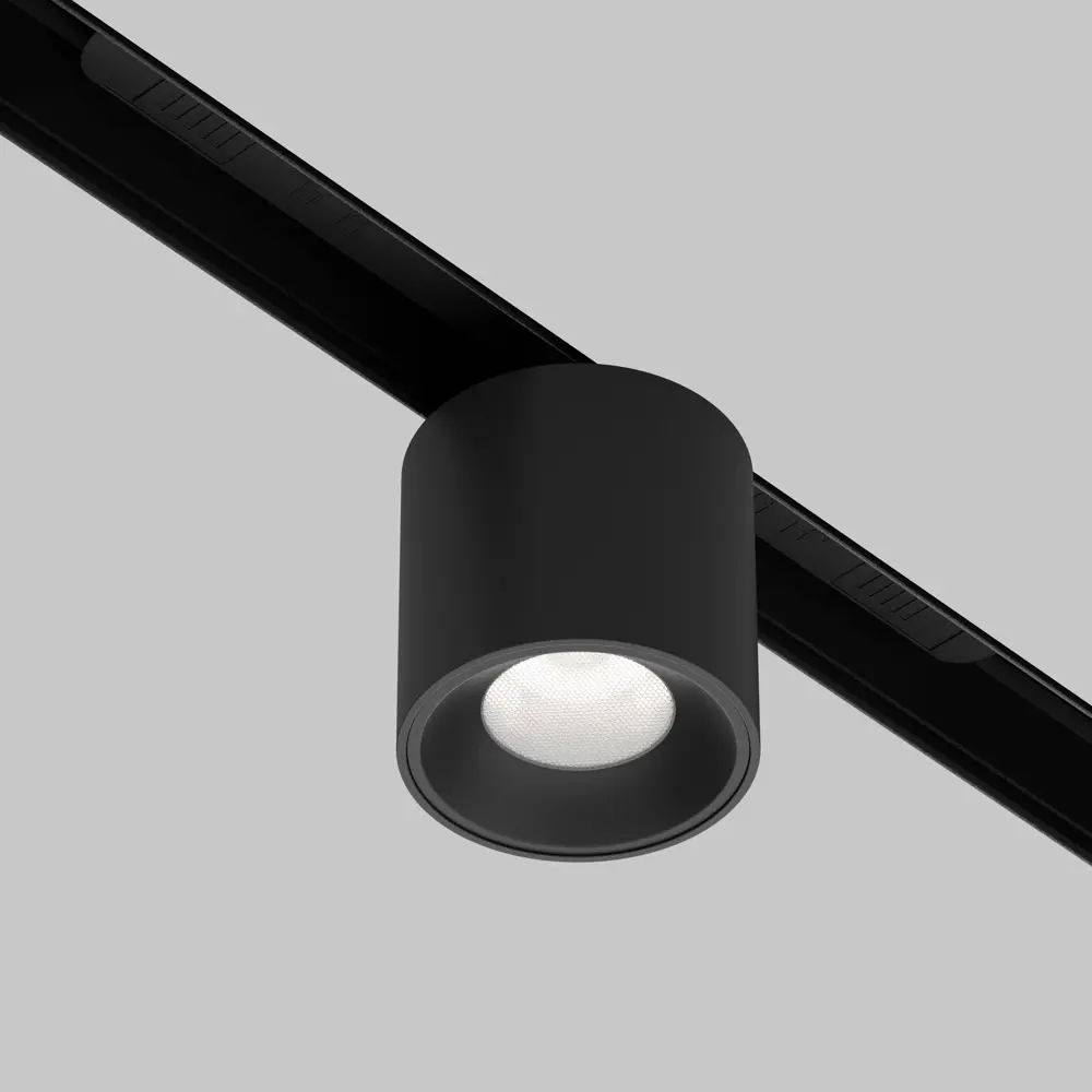 Фото 3 Трековый светильник спот светодиодный Maytoni Tr132-4-7w-ds-b 7 Вт 3 м² цвет черный Фото 3 Трековый светильник спот светодиодный Maytoni Tr132-4-7w-ds-b 7 Вт 3 м² цвет черный