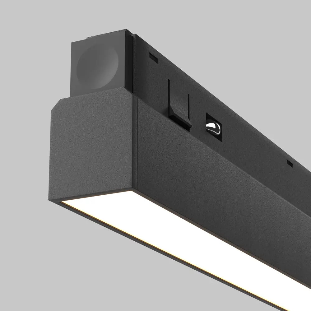 Фото 2 Трековый светильник линейный светодиодный Maytoni Tr030-4-30w3k-ww-ds-b 30 Вт 12 м² цвет черный Фото 2 Трековый светильник линейный светодиодный Maytoni Tr030-4-30w3k-ww-ds-b 30 Вт 12 м² цвет черный