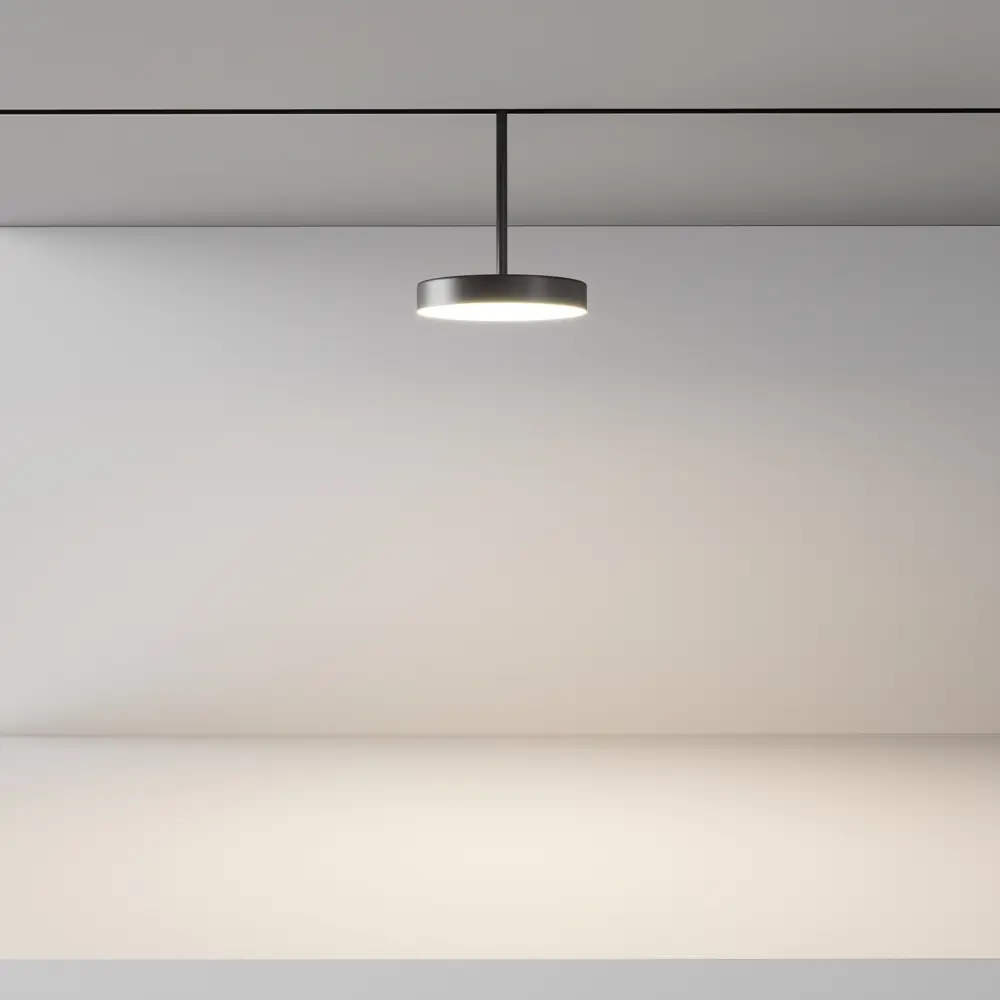 Фото 3 Трековый светильник спот светодиодный Maytoni Tr131-4-15w-ds-b 15 Вт 6 м² цвет черный Фото 3 Трековый светильник спот светодиодный Maytoni Tr131-4-15w-ds-b 15 Вт 6 м² цвет черный