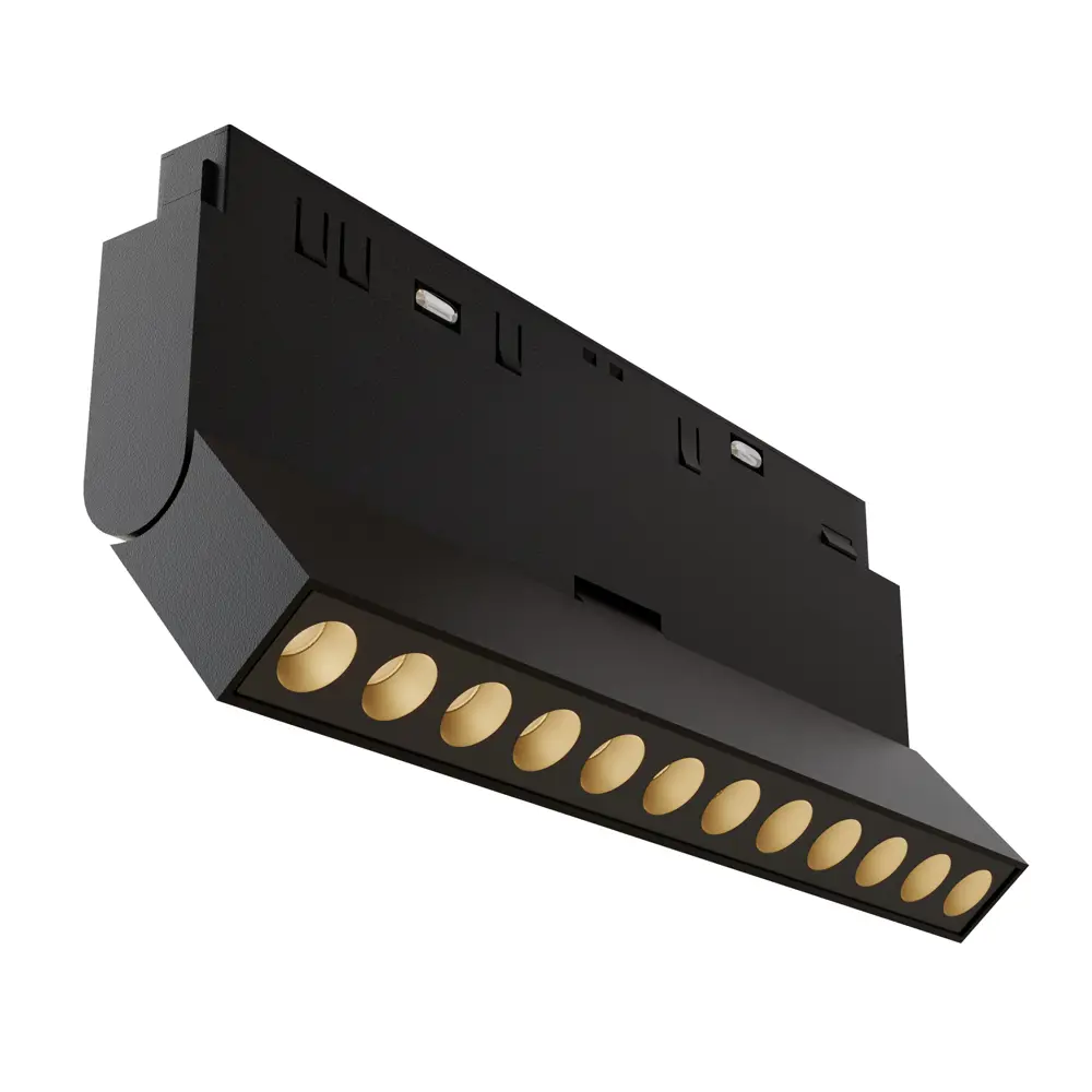 Фото Трековый светильник линейный светодиодный Maytoni Tr033-4-12wtw-dd-b 12 Вт однофазный 5 м² цвет черный Фото Трековый светильник линейный светодиодный Maytoni Tr033-4-12wtw-dd-b 12 Вт однофазный 5 м² цвет черный