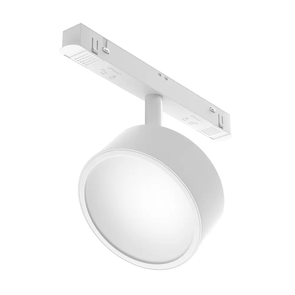 Фото Трековый светильник спот светодиодный Maytoni Tr040-4-18wtw-dd-w 18 Вт 8 м² цвет белый Фото Трековый светильник спот светодиодный Maytoni Tr040-4-18wtw-dd-w 18 Вт 8 м² цвет белый