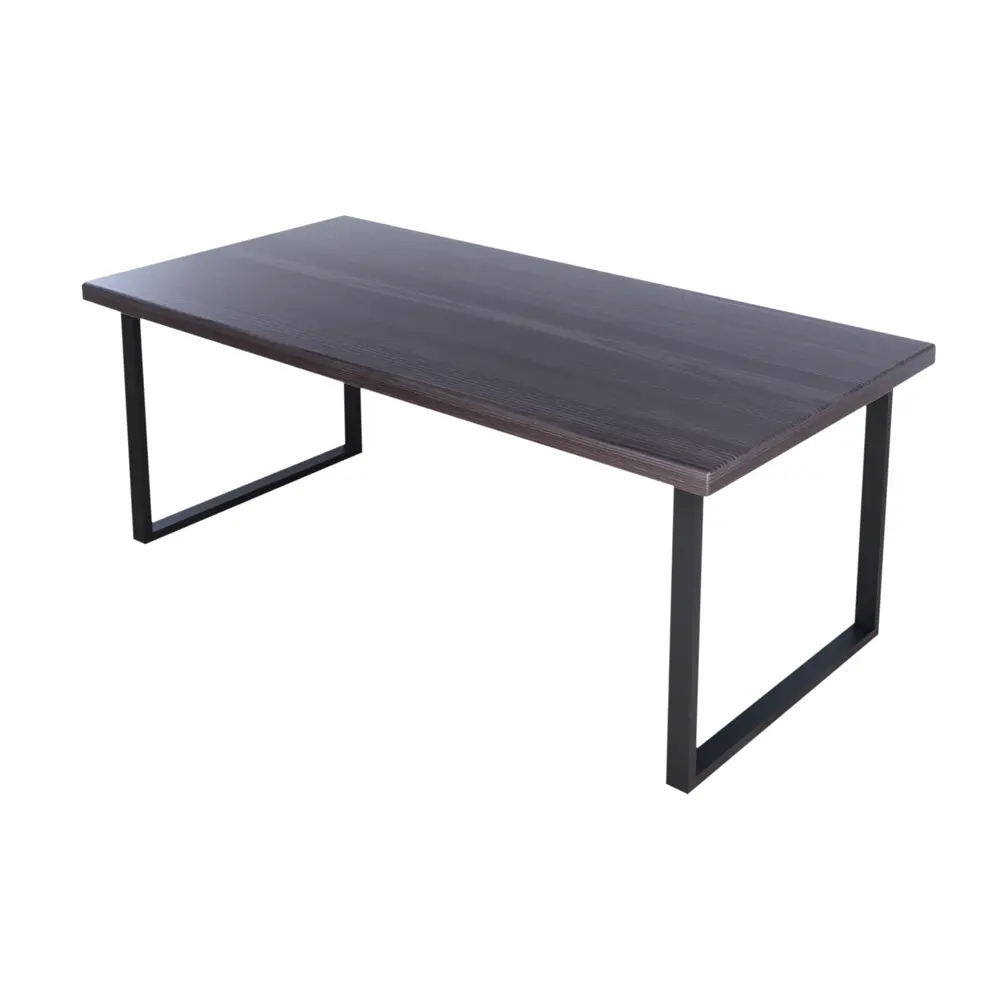 Фото Журнальный столик прямоугольный Solarius Loft 75x130x50 см венге с черными ножками Фото Журнальный столик прямоугольный Solarius Loft 75x130x50 см венге с черными ножками