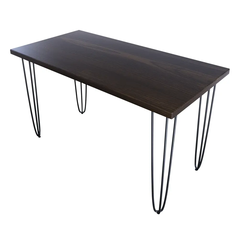Фото Кухонный стол прямоугольный Solarius Loft 710-10088 130x75x80 см дерево цвет темный дуб Фото Кухонный стол прямоугольный Solarius Loft 710-10088 130x75x80 см дерево цвет темный дуб