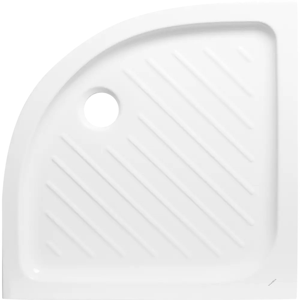 Фото 3 Душевой поддон Vidima Fresh W833461 керамический 80x80 см 1/4 круга Фото 3 Душевой поддон Vidima Fresh W833461 керамический 80x80 см 1/4 круга