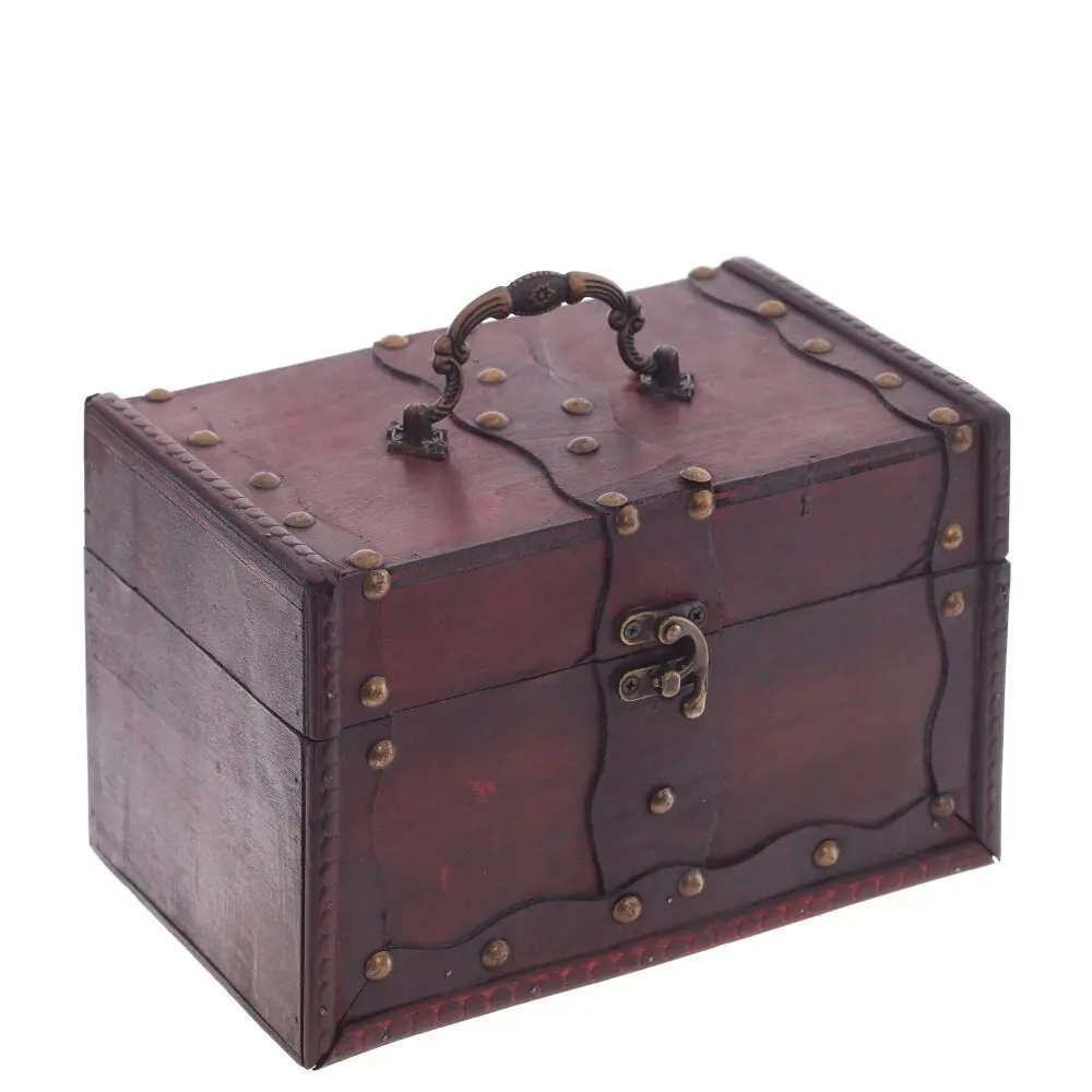 Фото 2 Шкатулка 798708 металл и ПВХ цвет коричневый Фото 2 Шкатулка 798708 металл и ПВХ цвет коричневый