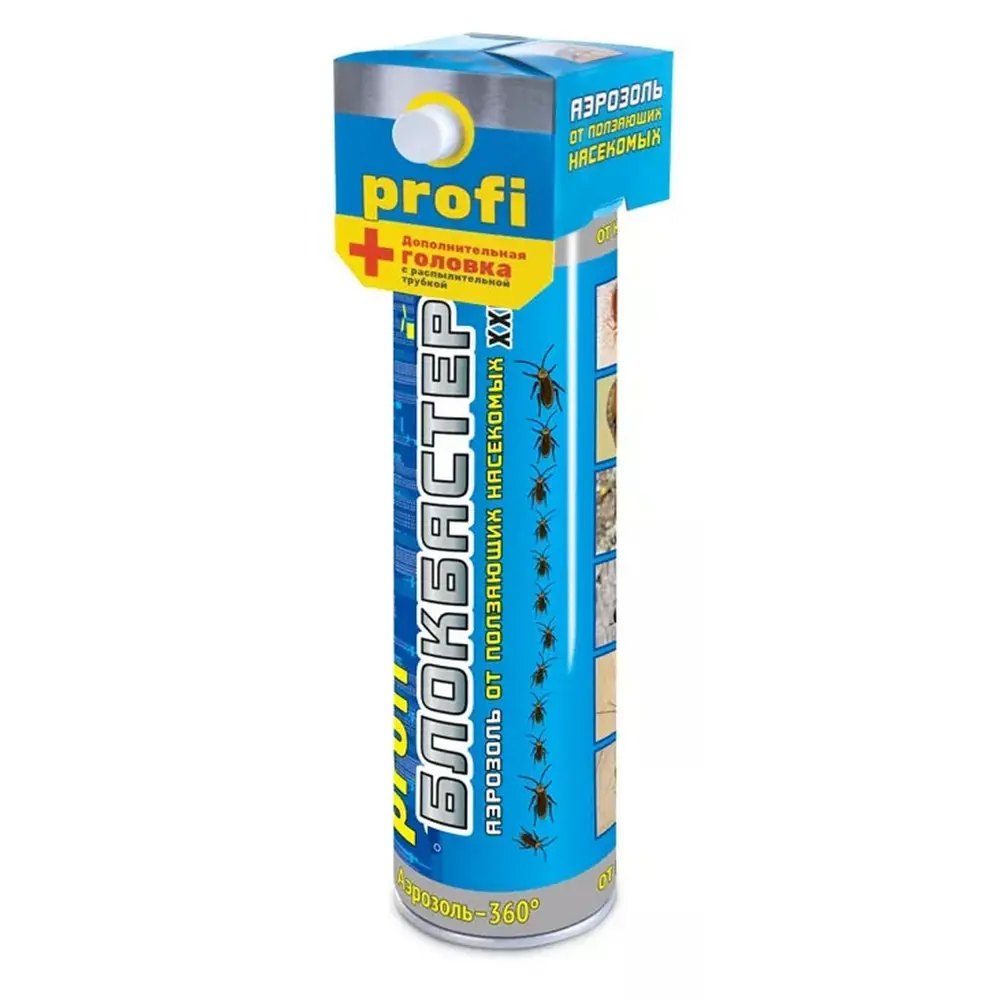 Фото Средство от насекомых Ваше Хозяйство Блокбастер Аэрозоль-profi 800 см. куб. Фото Средство от насекомых Ваше Хозяйство Блокбастер Аэрозоль-profi 800 см. куб.