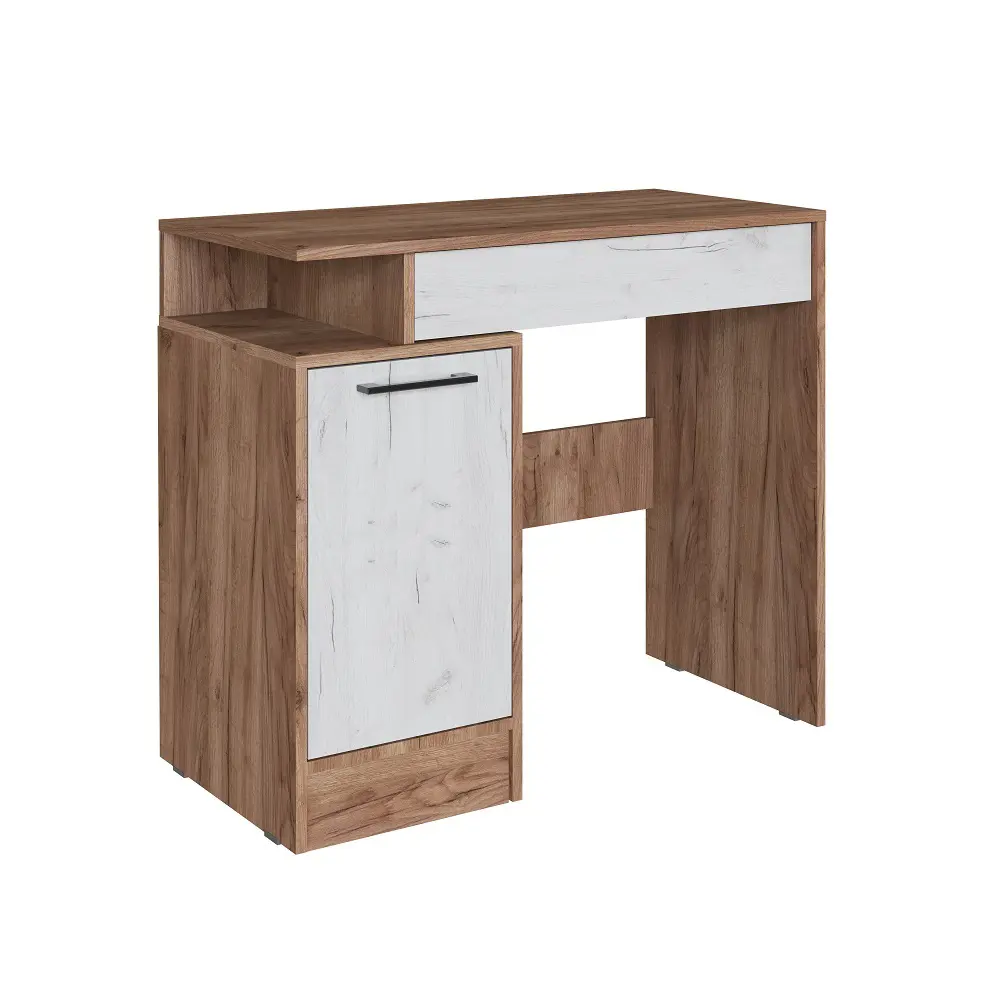 Фото Туалетный столик без зеркала Тэкс 90x85x43.4 см цвет коричневый Фото Туалетный столик без зеркала Тэкс 90x85x43.4 см цвет коричневый
