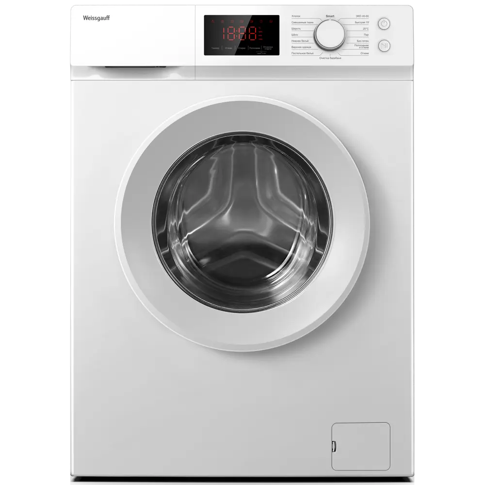 Фото Стиральная машина Weissgauff Wm 45106 steam touch 60x84x45 см 6 кг цвет белый Фото Стиральная машина Weissgauff Wm 45106 steam touch 60x84x45 см 6 кг цвет белый