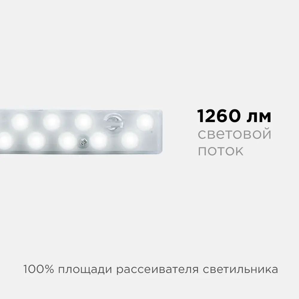 Фото 3 Модуль светодиодный Apeyron 02-48 230 В 14 Вт фигурный 1260 Лм нейтральный белый Фото 3 Модуль светодиодный Apeyron 02-48 230 В 14 Вт фигурный 1260 Лм нейтральный белый
