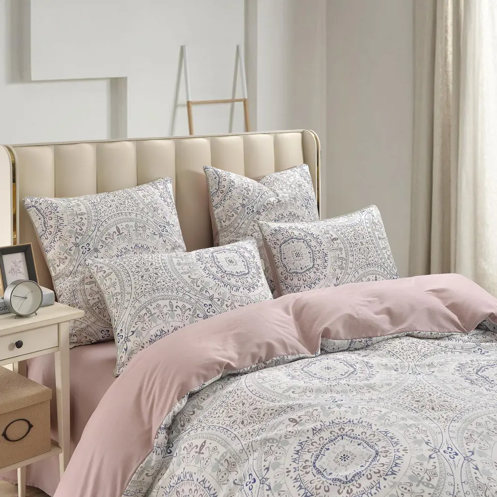 Фото 3 Комплект постельного белья Sofi de marko Жуар 2-спальный сатин разноцветный Фото 3 Комплект постельного белья Sofi de marko Жуар 2-спальный сатин разноцветный