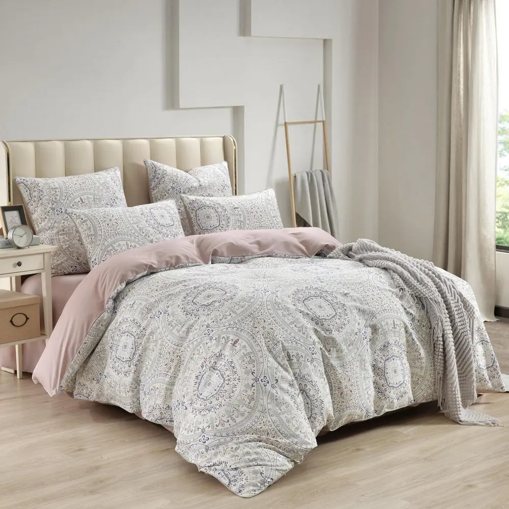 Фото 2 Комплект постельного белья Sofi de marko Жуар 2-спальный сатин разноцветный Фото 2 Комплект постельного белья Sofi de marko Жуар 2-спальный сатин разноцветный