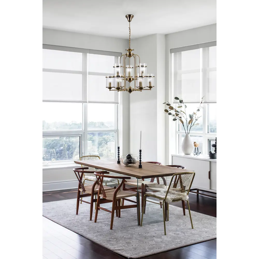 Фото 4 Подвесная люстра EUROSVET 60040/5 античная бронза Фото 4 Подвесная люстра EUROSVET 60040/5 античная бронза