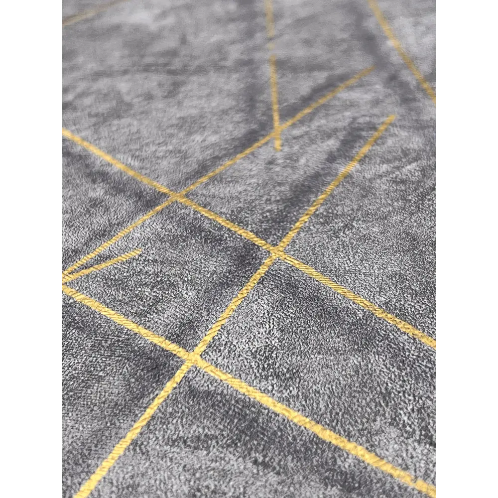 Фото 2 Обои бумажные Московская Обойная Фабрика Malex Design графитовые 0.53 м 6506-9