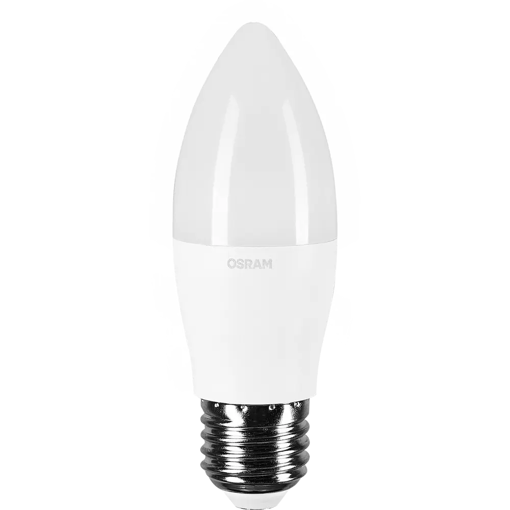 Фото 2 Лампа светодиодная Osram E27 220 В 8 Вт свеча 806 лм тёплый белый свет