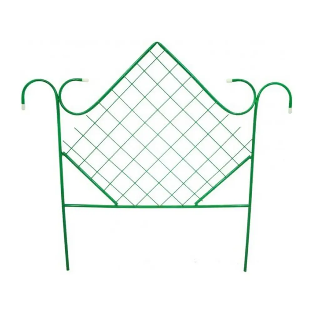 Фото Забор декоративный металлический Комплект-Агро Ромб, 4.6x0.83 м, 5 секций Фото Забор декоративный металлический Комплект-Агро Ромб, 4.6x0.83 м, 5 секций