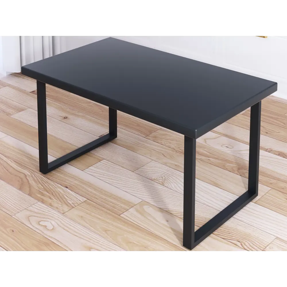 Фото 2 Журнальный столик прямоугольный Solarius Loft 70x110x50 см антрацит с черными ножками Фото 2 Журнальный столик прямоугольный Solarius Loft 70x110x50 см антрацит с черными ножками
