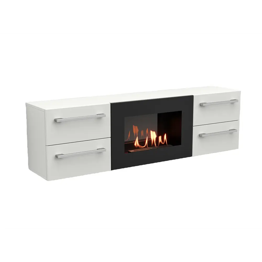 Фото Тумба под телевизор настенная Lux fire ТС-600Б 140x40x28.6 см ЛДСП цвет белый Фото Тумба под телевизор настенная Lux fire ТС-600Б 140x40x28.6 см ЛДСП цвет белый