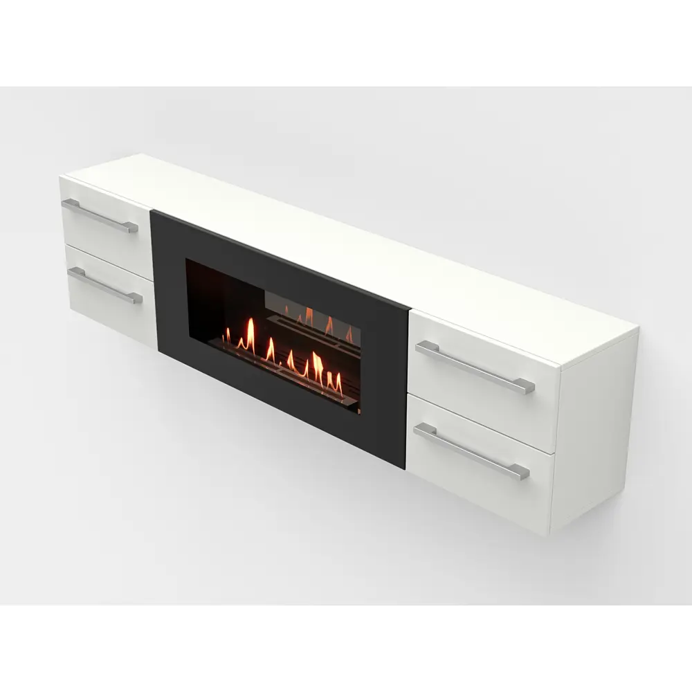 Фото 9 Тумба под телевизор настенная Lux fire ТС-900 170x40x28.6 см ЛДСП цвет белый Фото 9 Тумба под телевизор настенная Lux fire ТС-900 170x40x28.6 см ЛДСП цвет белый