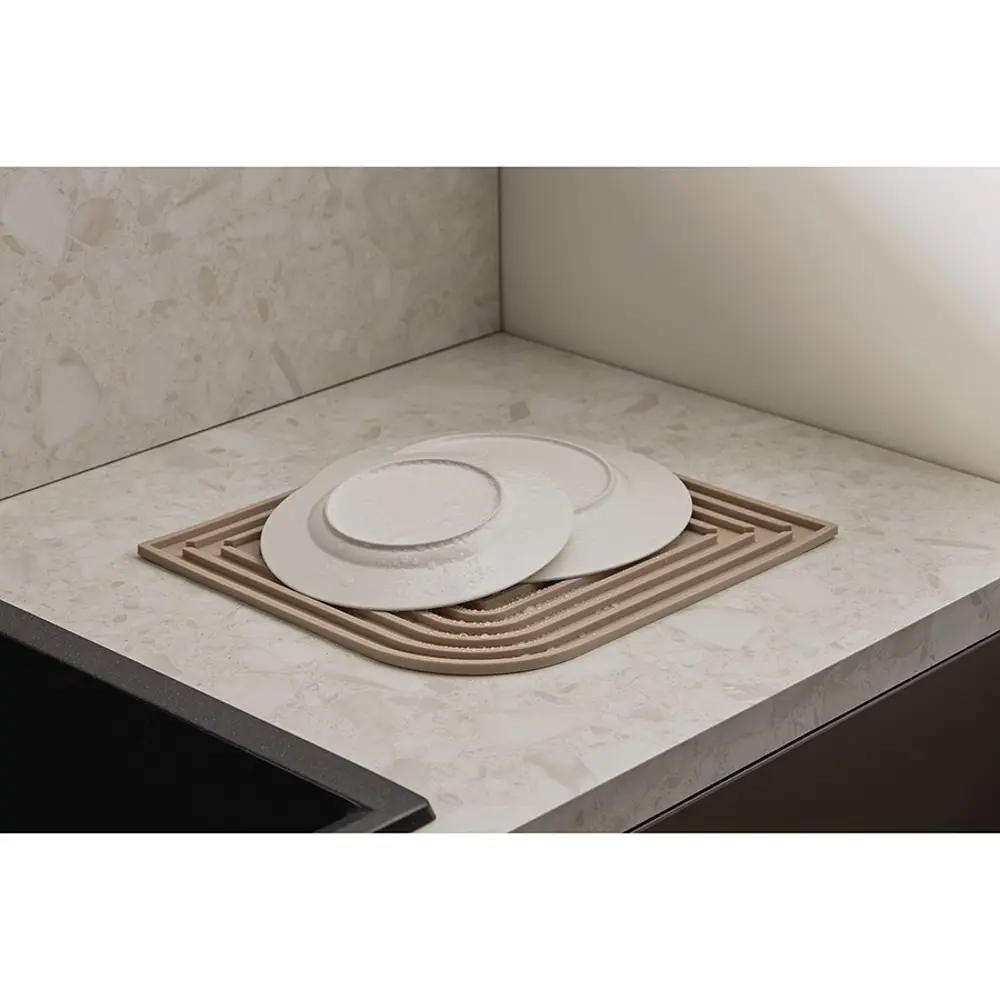 Фото 7 Коврики для сушки 34.60x44.60 см Smart Solutions 1 шт силикон цвет бежевый Фото 7 Коврики для сушки 34.60x44.60 см Smart Solutions 1 шт силикон цвет бежевый