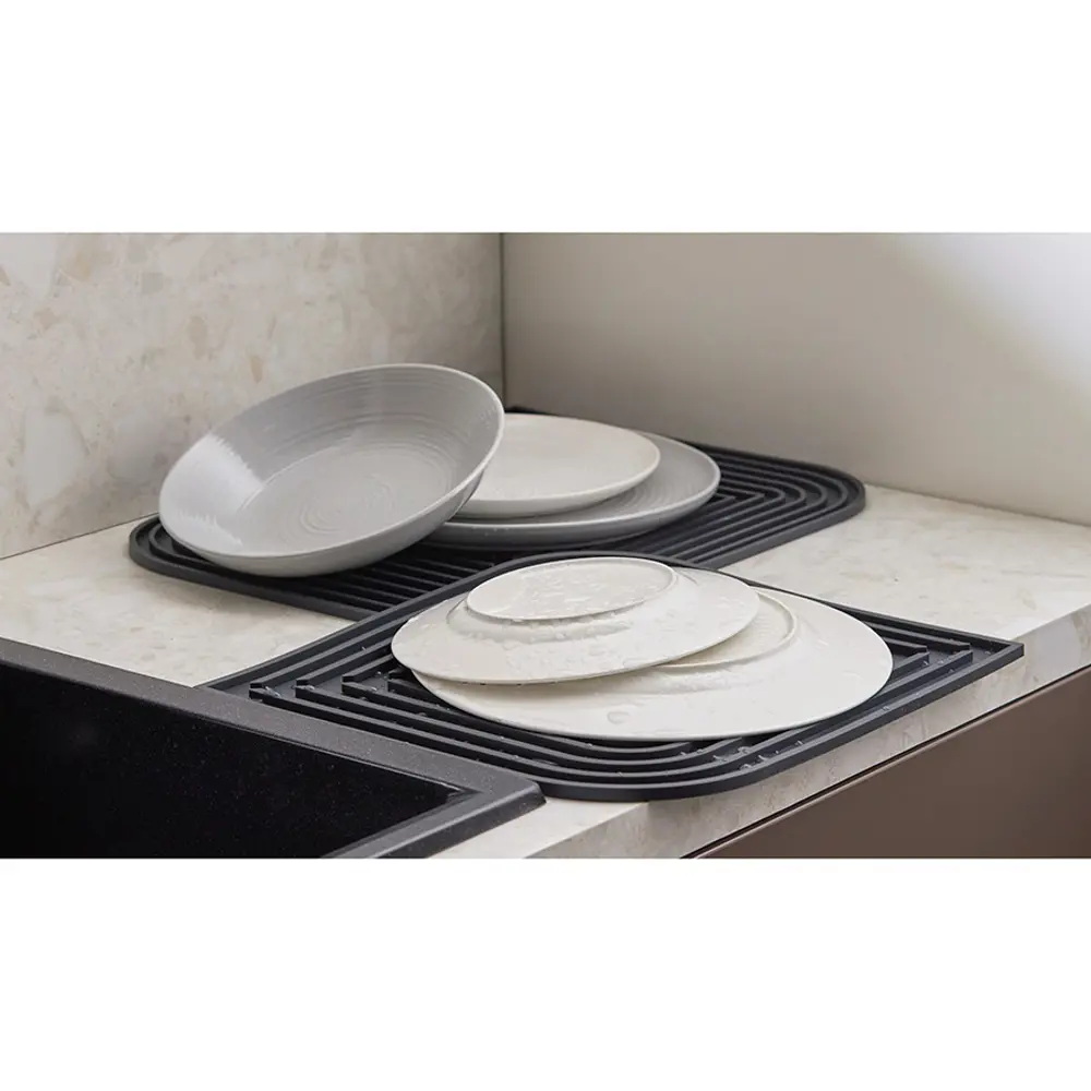 Фото 9 Коврики для сушки 34.60x44.60 см Smart Solutions 1 шт силикон цвет черный Фото 9 Коврики для сушки 34.60x44.60 см Smart Solutions 1 шт силикон цвет черный