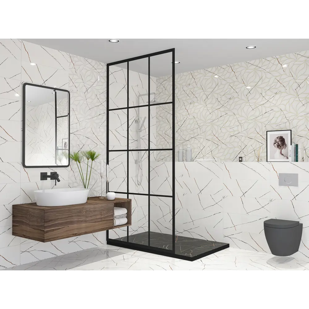 Фото Настенная плитка Eletto ceramica Bianco covelano 508151101 24.2x70см 1.02 м² цвет белый, цена за упаковку Фото Настенная плитка Eletto ceramica Bianco covelano 508151101 24.2x70см 1.02 м² цвет белый, цена за упаковку