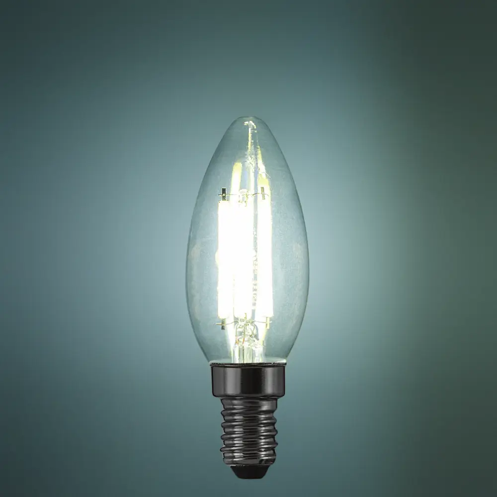 Фото 3 Лампа светодиодная Osram B E14 220/240 В 6 Вт свеча 806 лм холодный белый свет