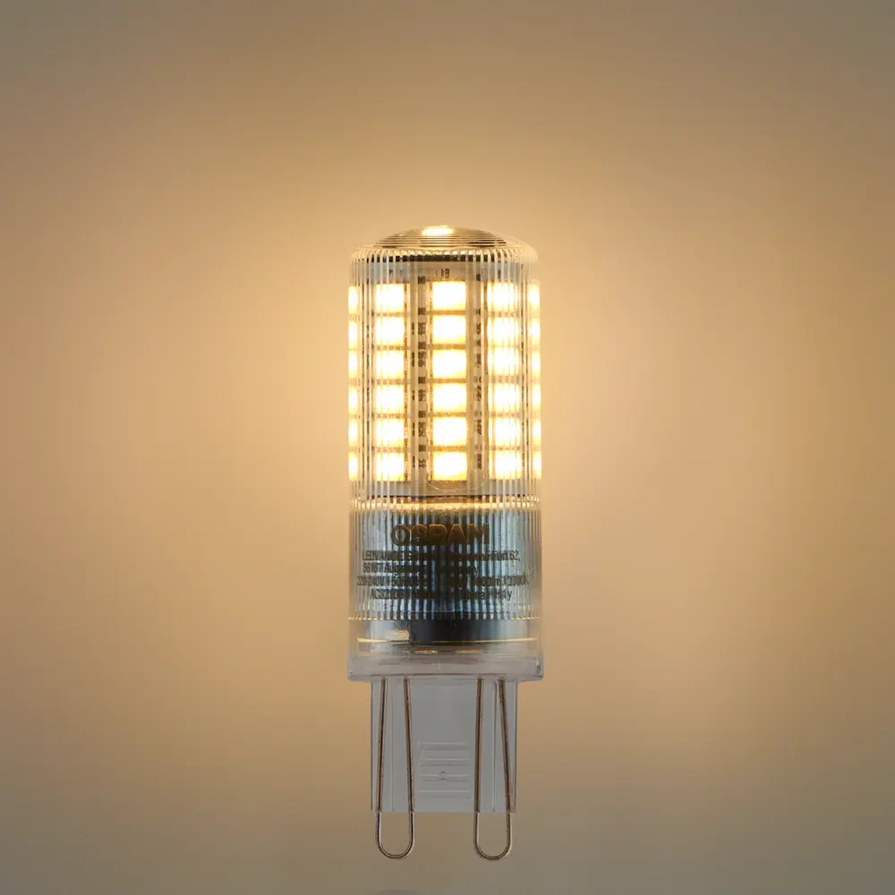 Фото 4 Лампа светодиодная Osram капсульная G9 4.8 Вт/827 600 Лм Фото 4 Лампа светодиодная Osram капсульная G9 4.8 Вт/827 600 Лм
