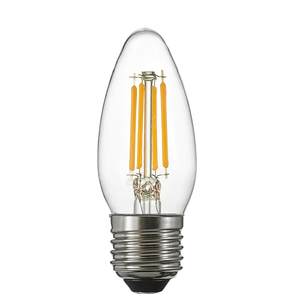 Фото 2 Лампа светодиодная Osram В E27 220/240 В 5 Вт свеча 600 лм нейтральный белый свет Фото 2 Лампа светодиодная Osram В E27 220/240 В 5 Вт свеча 600 лм нейтральный белый свет