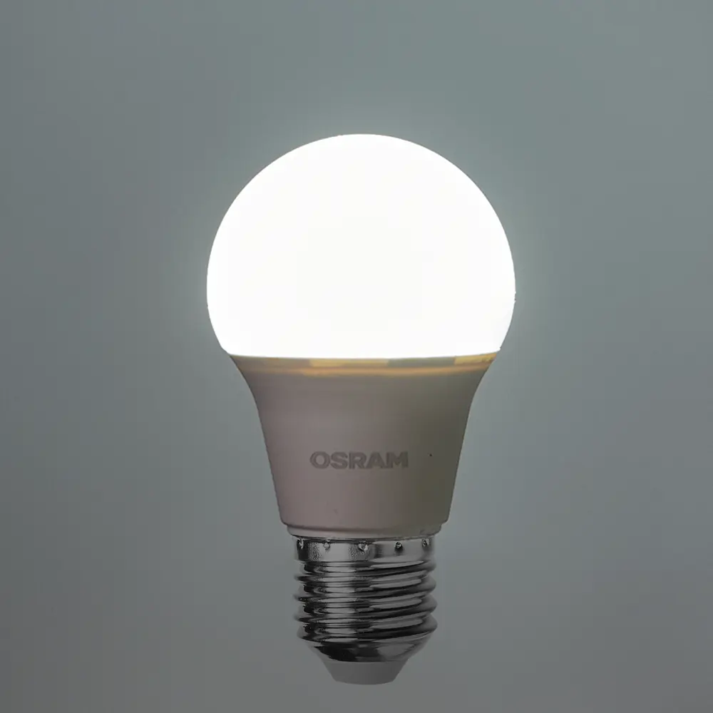 Фото 3 Лампа светодиодная Osram груша 7Вт 600Лм E27 холодный белый свет Фото 3 Лампа светодиодная Osram груша 7Вт 600Лм E27 холодный белый свет
