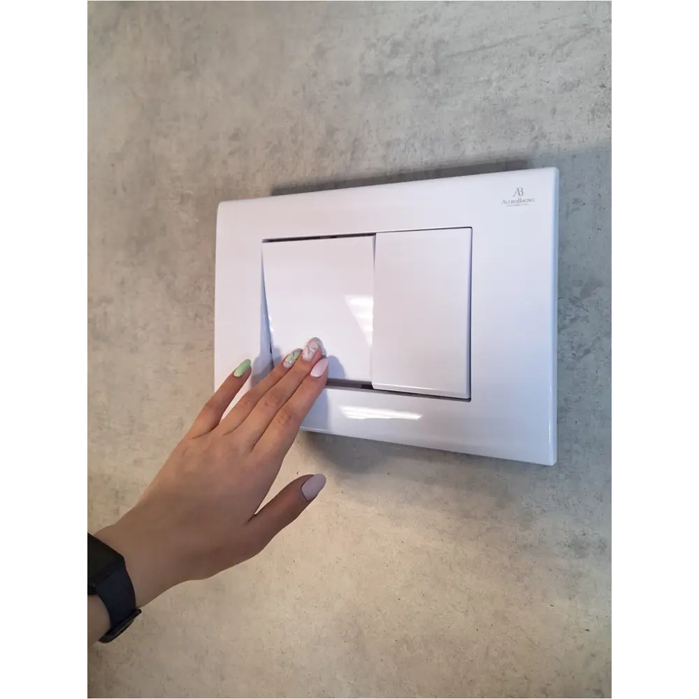 Фото 6 Панель смыва Altrobagno AltroBagnoPFP001AQ цвет белый Фото 6 Панель смыва Altrobagno AltroBagnoPFP001AQ цвет белый