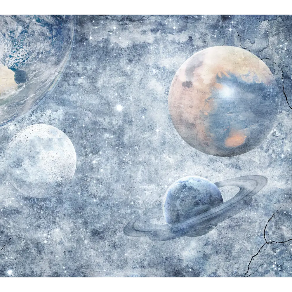 Фото 4 Фотообои флизелиновые Foto print Планеты во Льду 300x270 см 14-007-А-3-2.7 Фото 4 Фотообои флизелиновые Foto print Планеты во Льду 300x270 см 14-007-А-3-2.7