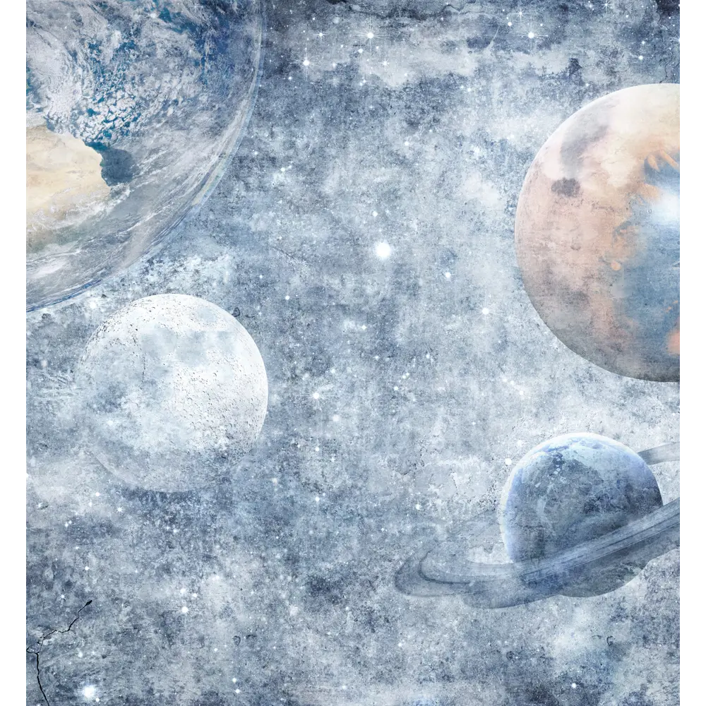 Фото 4 Фотообои флизелиновые Foto print Планеты во Льду 250x270 см 14-007-А-2.5-2.7 Фото 4 Фотообои флизелиновые Foto print Планеты во Льду 250x270 см 14-007-А-2.5-2.7
