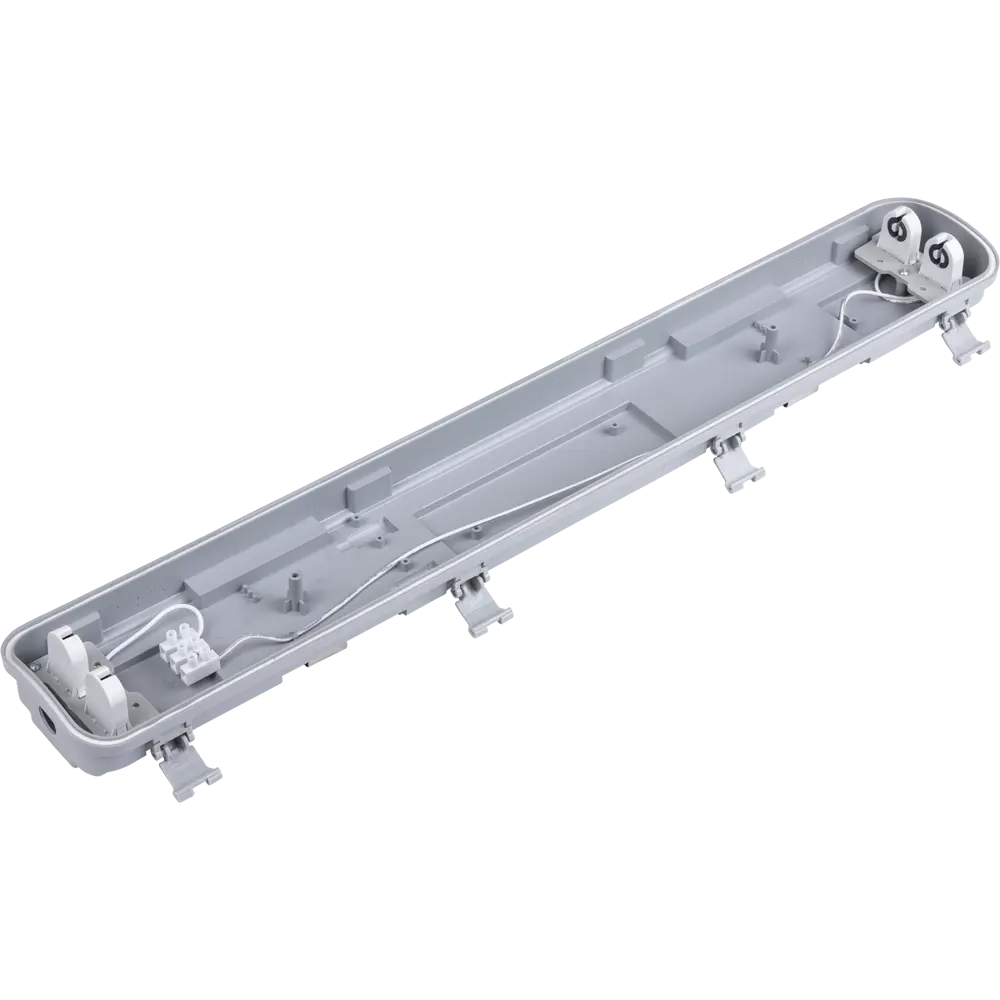 Фото 2 Светильник линейный влагозащищенный TDM Electric 672 мм 2x10 Вт, под светодиодную лампу Фото 2 Светильник линейный влагозащищенный TDM Electric 672 мм 2x10 Вт, под светодиодную лампу