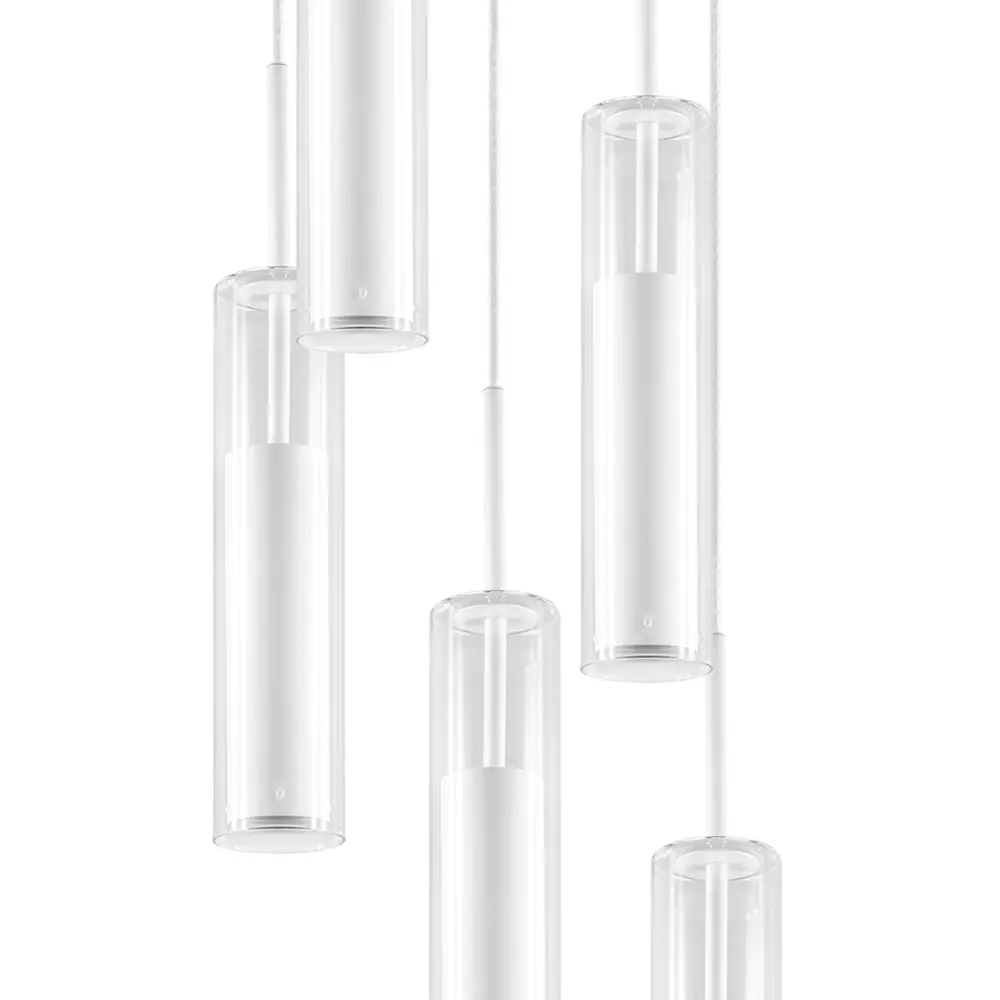 Фото 3 Светильник подвесной Lightstar Cilino Ls_756056 5 ламп 10 м² цвет белый матовый Фото 3 Светильник подвесной Lightstar Cilino Ls_756056 5 ламп 10 м² цвет белый матовый