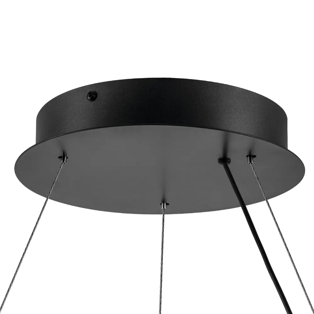 Фото 2 Люстра подвесная светодиодная Lightstar Rotonda Rotonda 7 м² теплый белый (желтый) свет цвет черный Фото 2 Люстра подвесная светодиодная Lightstar Rotonda Rotonda 7 м² теплый белый (желтый) свет цвет черный