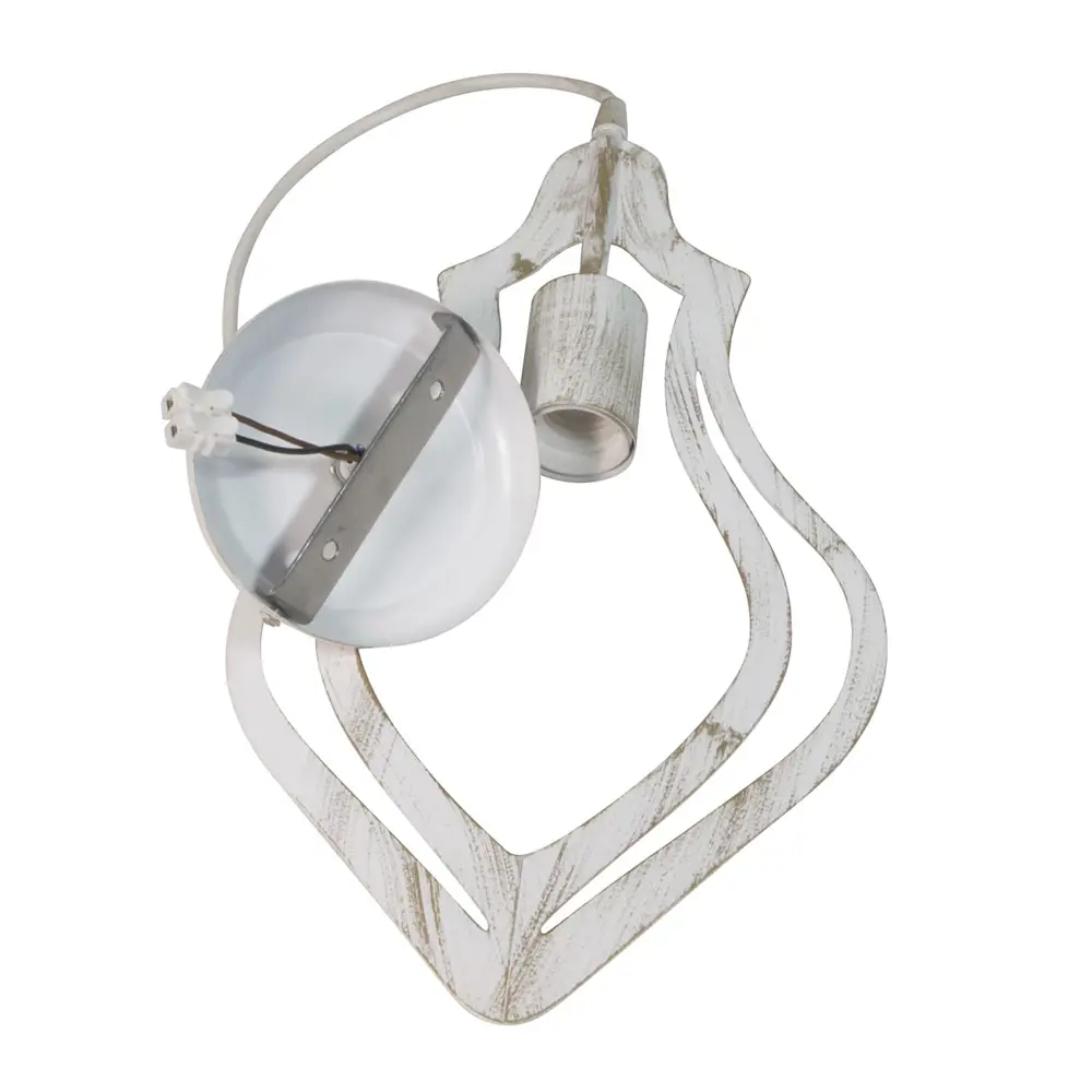 Фото 5 Люстра подвесная Петрасвет S1231-1 1 лампа 8 м² цвет белый