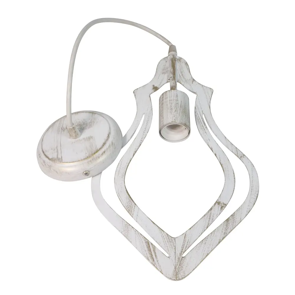 Фото 4 Люстра подвесная Петрасвет S1231-1 1 лампа 8 м² цвет белый