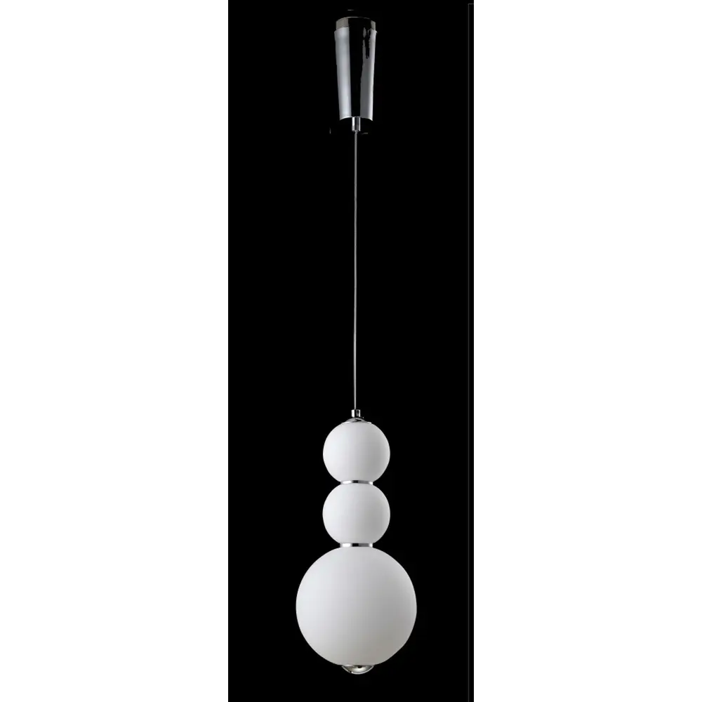 Фото 4 Светильник подвесной светодиодный Crystal Lux Desi SP3 Chrome/White Фото 4 Светильник подвесной светодиодный Crystal Lux Desi SP3 Chrome/White