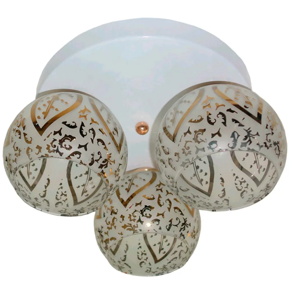 Фото Светильник подвесной Россвет Отсутствует Рс21034 wt+fg_3c 3 лампы 10 м² цвет белый Фото Светильник подвесной Россвет Отсутствует Рс21034 wt+fg_3c 3 лампы 10 м² цвет белый