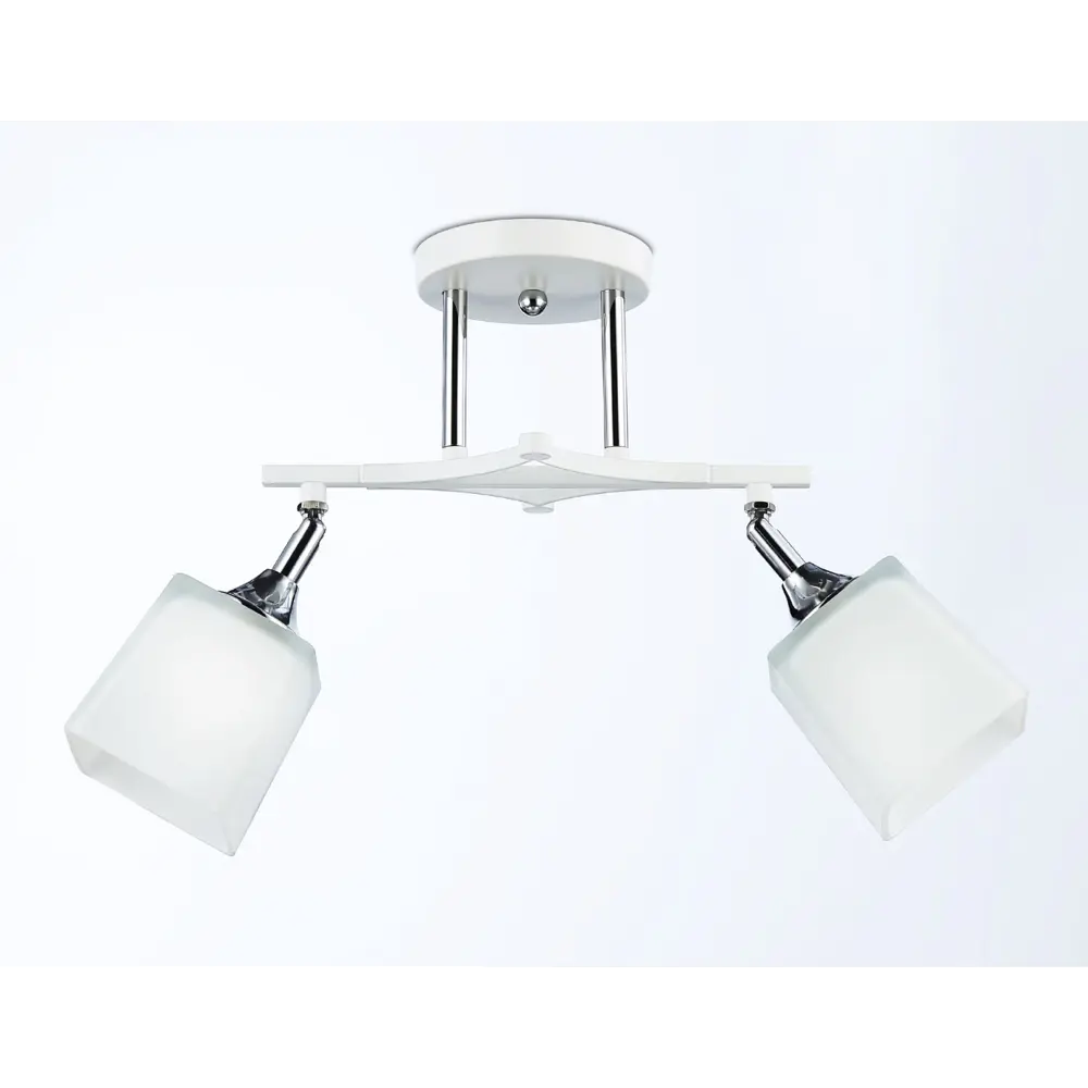 Фото 2 Люстра на штанге Ambrella light Traditional Tr303062 2 лампы 5 м² цвет белый Фото 2 Люстра на штанге Ambrella light Traditional Tr303062 2 лампы 5 м² цвет белый