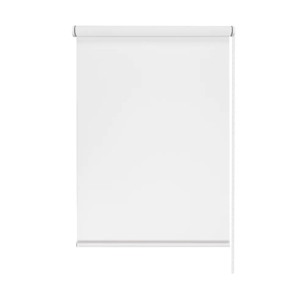 Фото Рулонная штора Эскар Blackout Lux 52x170 см цвет белый Фото Рулонная штора Эскар Blackout Lux 52x170 см цвет белый