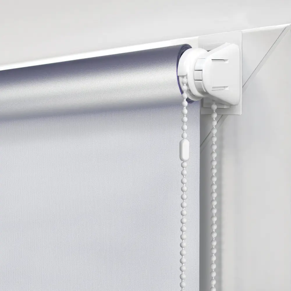 Фото 2 Рулонная штора Эскар Blackout Silverback 43x170 см цвет белый Фото 2 Рулонная штора Эскар Blackout Silverback 43x170 см цвет белый