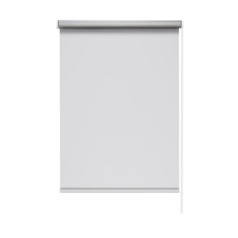 Фото Рулонная штора Эскар Blackout Silverback 48x170 см цвет белый Фото Рулонная штора Эскар Blackout Silverback 48x170 см цвет белый
