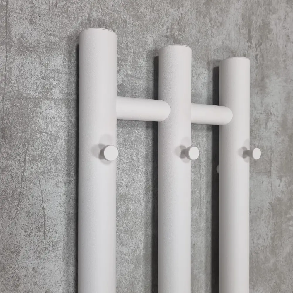 Фото 6 Полотенцесушитель электрический Laris Тея ЧК П3 правый 190x1200 мм 122 Вт с терморегулятором I-образный цвет белый муар Фото 6 Полотенцесушитель электрический Laris Тея ЧК П3 правый 190x1200 мм 122 Вт с терморегулятором I-образный цвет белый муар