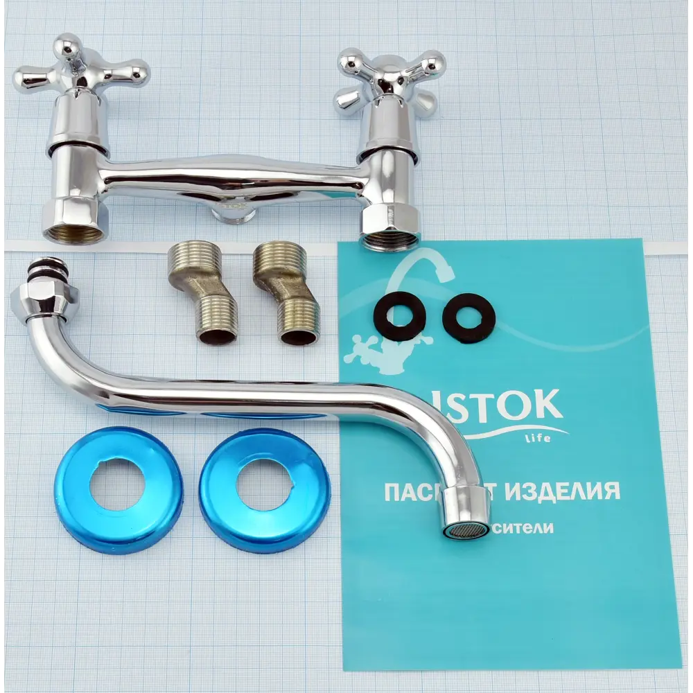 Фото 2 Смеситель для раковины Istok life Standard 0402.974 Фото 2 Смеситель для раковины Istok life Standard 0402.974