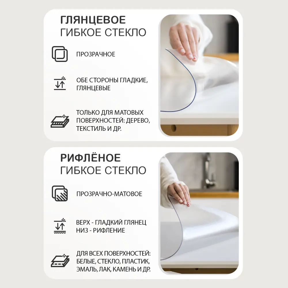 Фото 4 Скатерть жидкое стекло Crystaldesk круглая 2.0 мм диаметр 100 см прозрачная Фото 4 Скатерть жидкое стекло Crystaldesk круглая 2.0 мм диаметр 100 см прозрачная