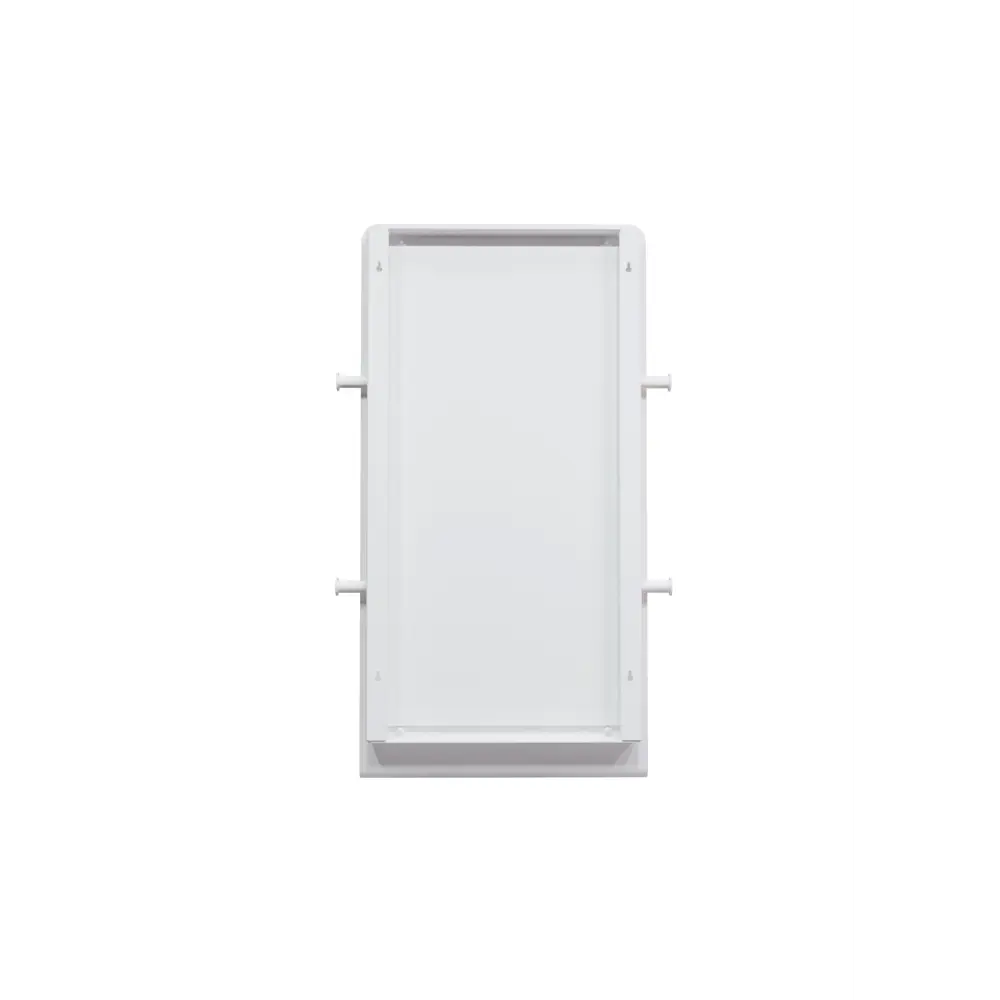 Фото 9 Зеркало для ванной комнаты с полками Tempache 48x93x15 см цвет белый