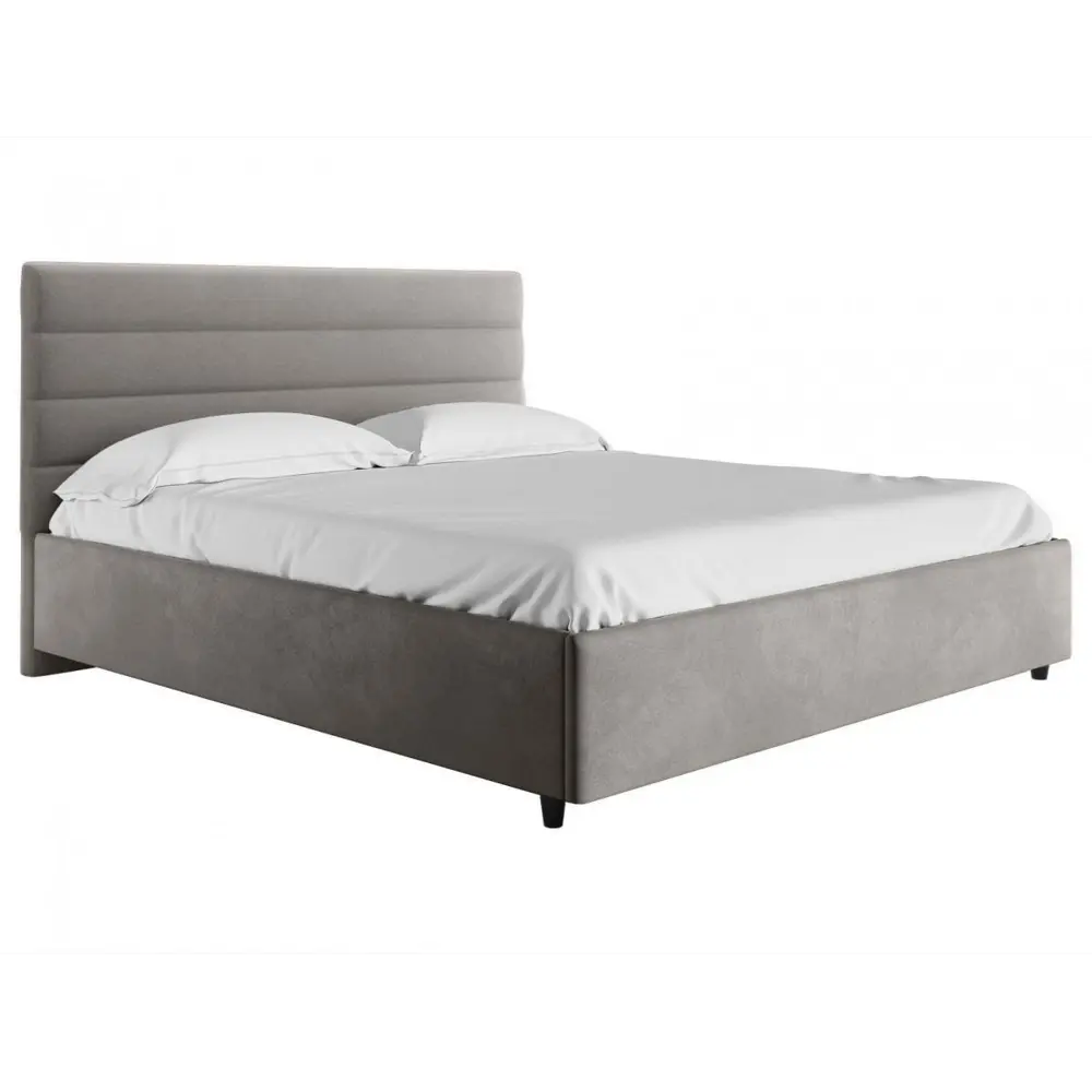 Фото Кровать Правила мебели Франческа пм 171x112x215 см ЛДСП цвет серый Фото Кровать Правила мебели Франческа пм 171x112x215 см ЛДСП цвет серый