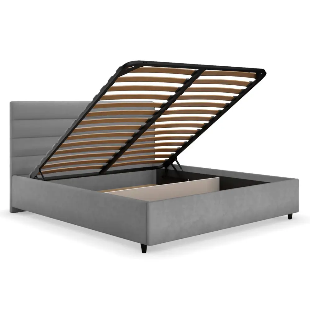 Фото 2 Кровать Правила мебели Франческа пм 171x112x215 см ЛДСП цвет серый Фото 2 Кровать Правила мебели Франческа пм 171x112x215 см ЛДСП цвет серый