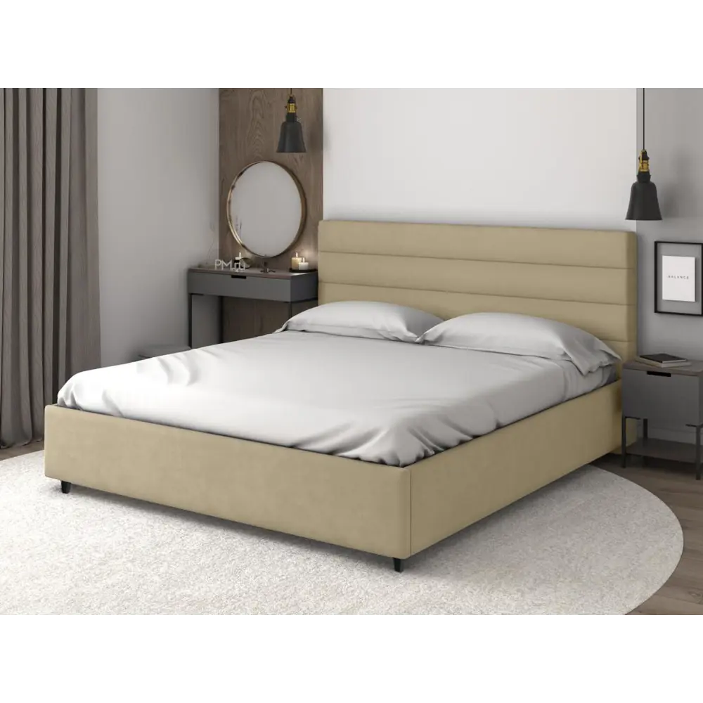 Фото 3 Кровать Правила мебели Франческа пм 191x112x215 см цвет бежевый